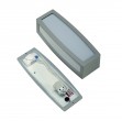MERIDIAN BOX SENSOR светильник настенный IP54 с датч. движения для лампы E27 25Вт макс., серебристый - Световые Проекты