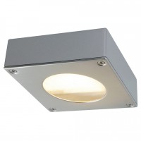 QUADRASYL 44D светильник накладной IP44 для лампы GX53 9Вт макс., серебристый/ сталь - Световые Проекты