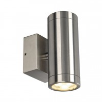 ASTINA STEEL LED светильник настенный IP44 c PowerLED 2x 3Вт (8.7Вт), 3000К, 510lm, сталь - Световые Проекты