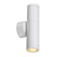 ASTINA OUT ESL светильник настенный IP44 для 2-х ламп GU10 по 11Вт макс., белый - Световые Проекты