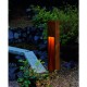 RUSTY SLOT 80 садовый светильник IP44 для лампы E27 11Вт макс., бурый - Световые Проекты