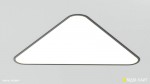 Большой светодиодный встраиваемый треугольный светильник MIFA M  - Световые Проекты