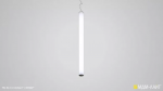 Потолочный накладной светодиодный светильник TRU-BA Vertical - Световые Проекты