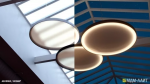 Круглый подвесной светодиодный светильник AGI RINGO ZENITH - Световые Проекты