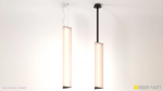 Оригинальный подвесной светильник TREU VERTICAL - Световые Проекты