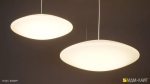 Дизайнерский светильник в форме нимба с акцентным свечением PLATO - Световые Проекты