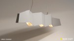 Уникальный дизайнерский светодиодный светильник KRIVDA P - Световые Проекты