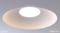 Дизайнерский светодиодный гипсовый светильник TAURA - Световые Проекты