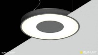 Встраиваемый светодиодный светильник с подвесами ECLIPSE PM - Световые Проекты