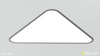 Большой светодиодный встраиваемый треугольный светильник MIFA M  - Световые Проекты