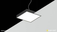 Серия встраиваемых потолочных светильников прямоугольной формы KVADO PM - Световые Проекты