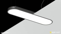 Дизайнерский врезной потолочный светильник DOFA PM - Световые Проекты