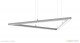 Подвесной светильник треугольной формы INI LED DELTA 01 - Световые Проекты