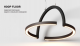 Серия подвесных светодиодных светильников кольцеобразной формы HOOP FLOOR - Световые Проекты