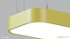 Большой подвесной светильник квадратной формы DORE P - Световые Проекты