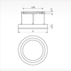 Светодиодный светильник Ардатов ДСО33-30-001 Horizon Ring 940 - Световые Проекты